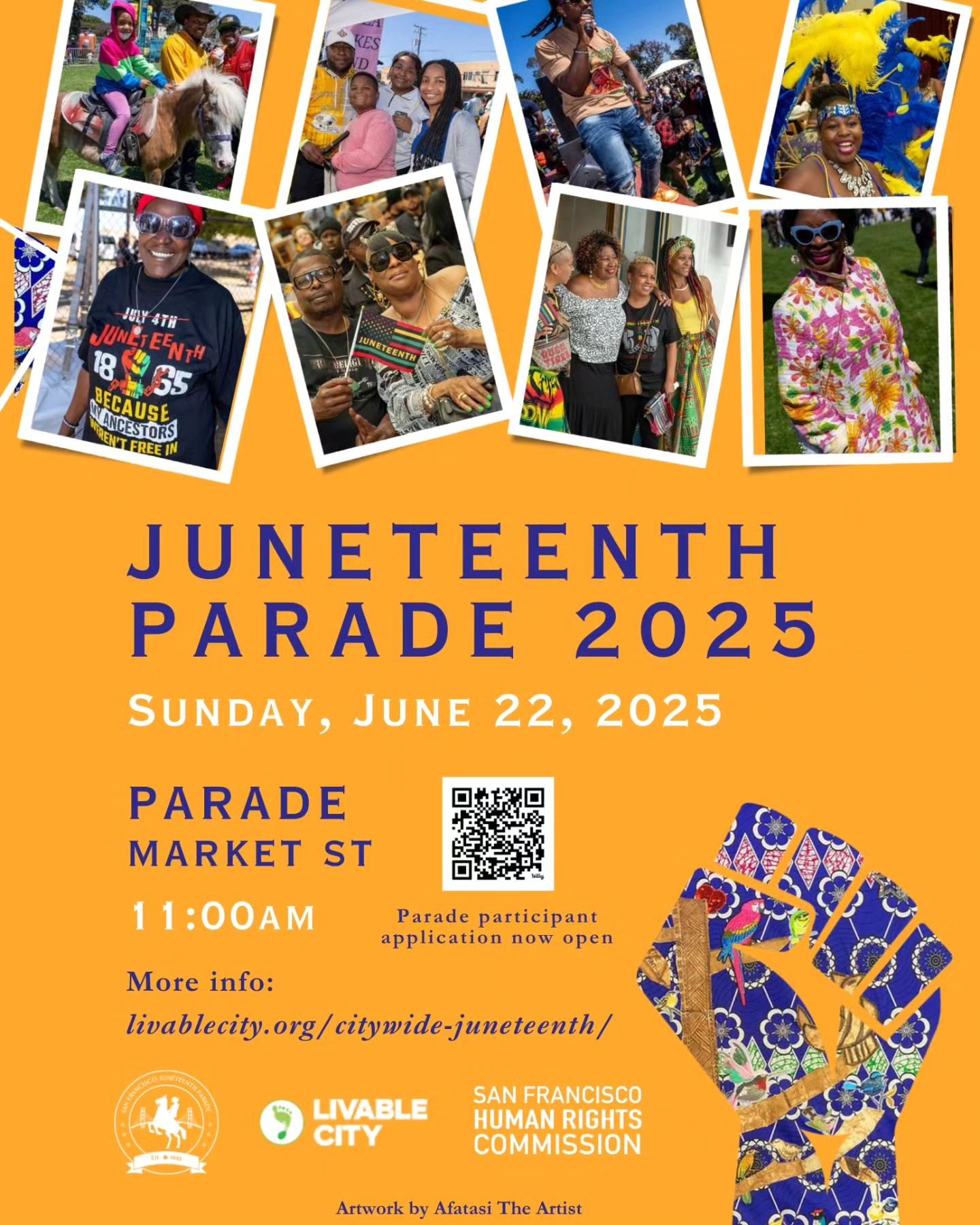 San Francisco's Juneteenth Parade on Market Street
