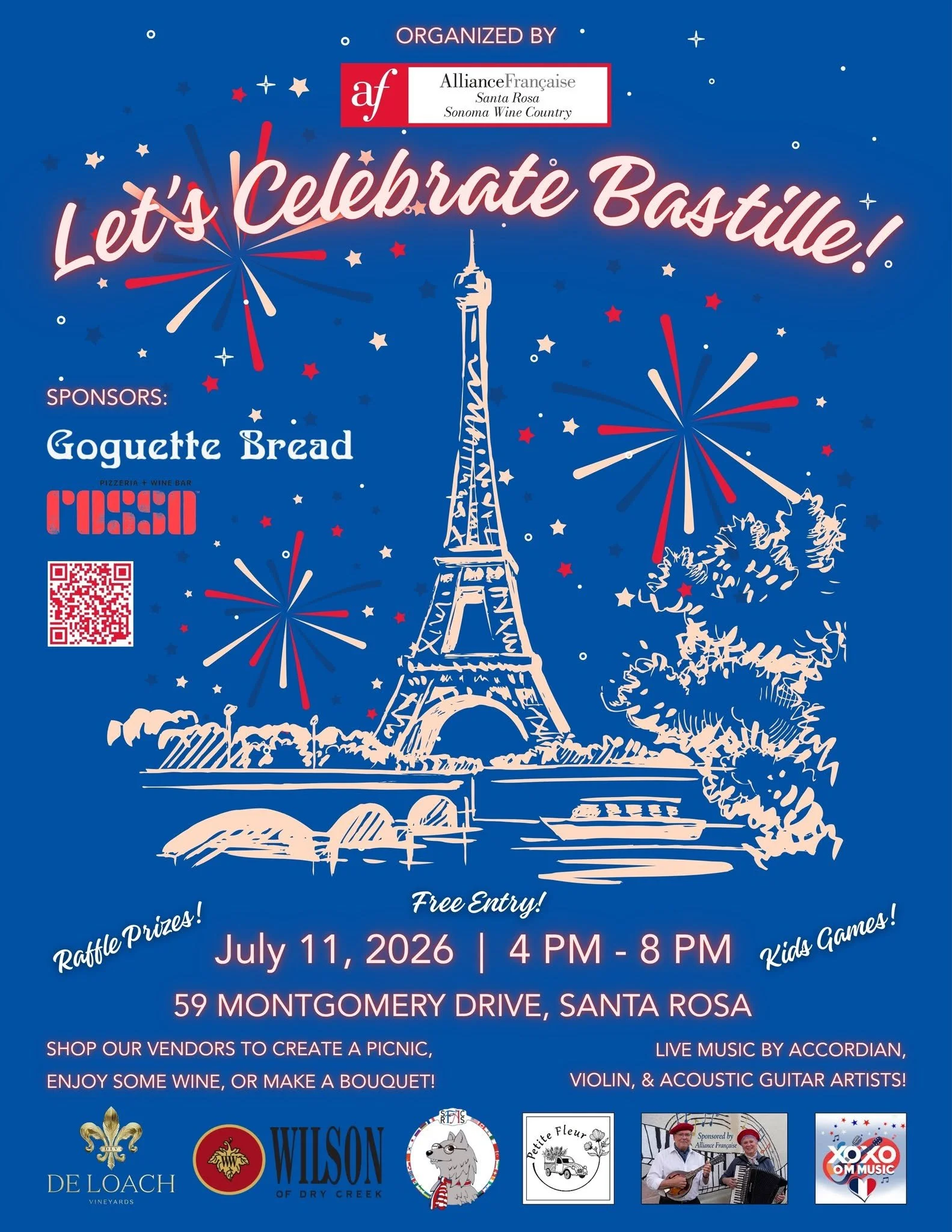 Goguette Bread Bastille Day Celebration