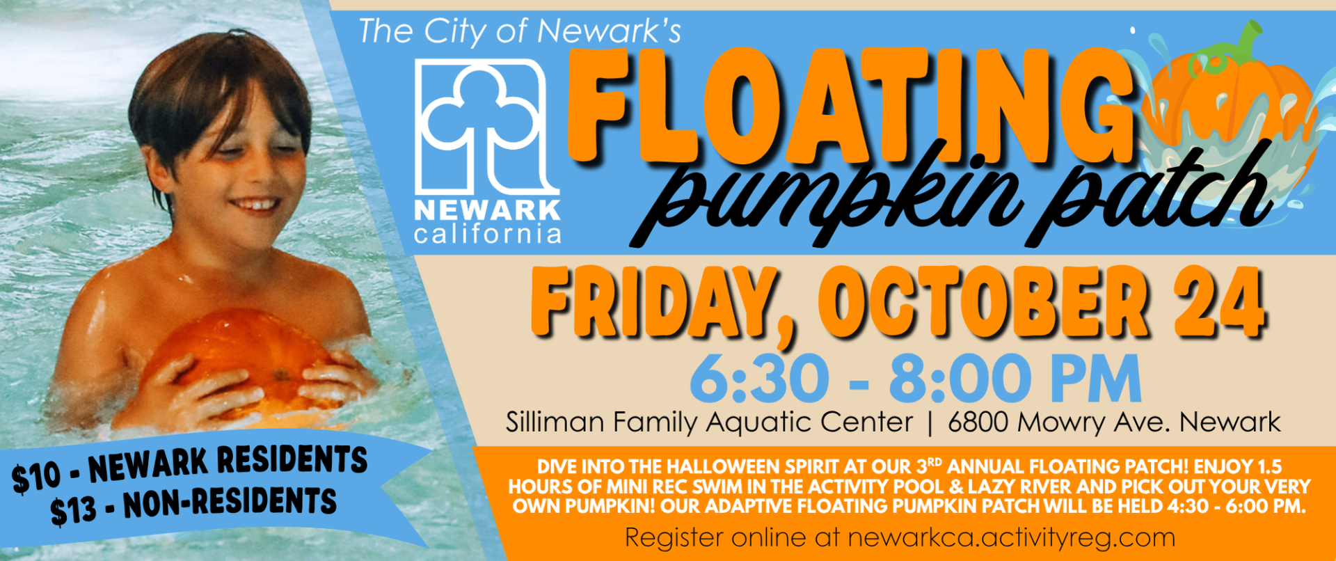 Newark Floating Pumpkin Patch