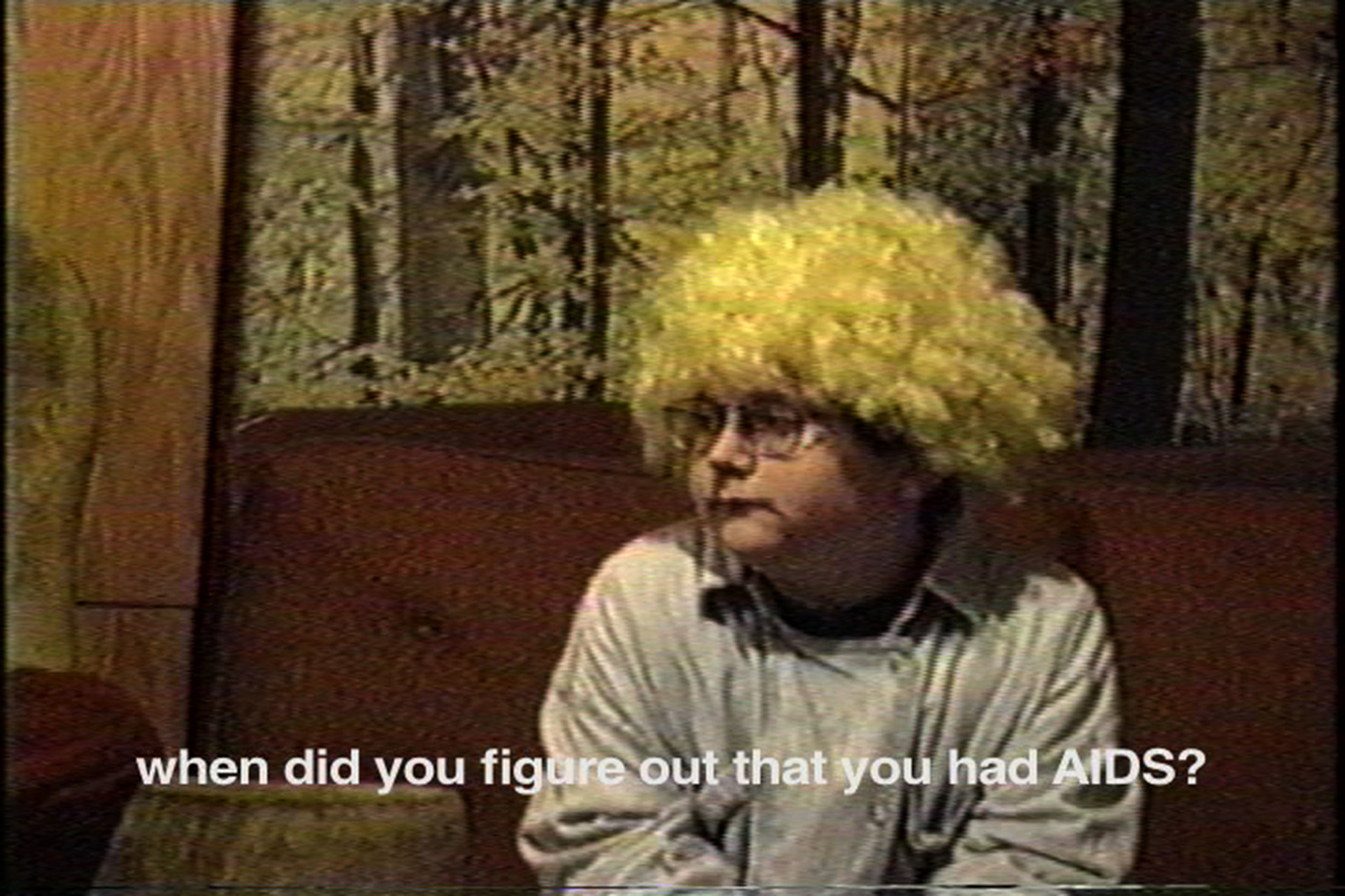 Vincent Chevalier, When Did You Figure Out That You Had AIDS?, 2011, video still (Image courtesy of the artist)