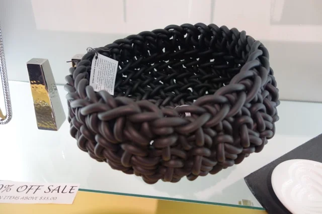 Neoprene Basket from Italy $150