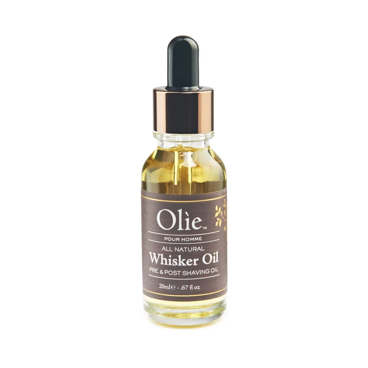 I am obsessed with Olie Organics Rose Glow Drops, so I am getting Jeff this bottle of Whisker Oil for pre and post shaving oil.