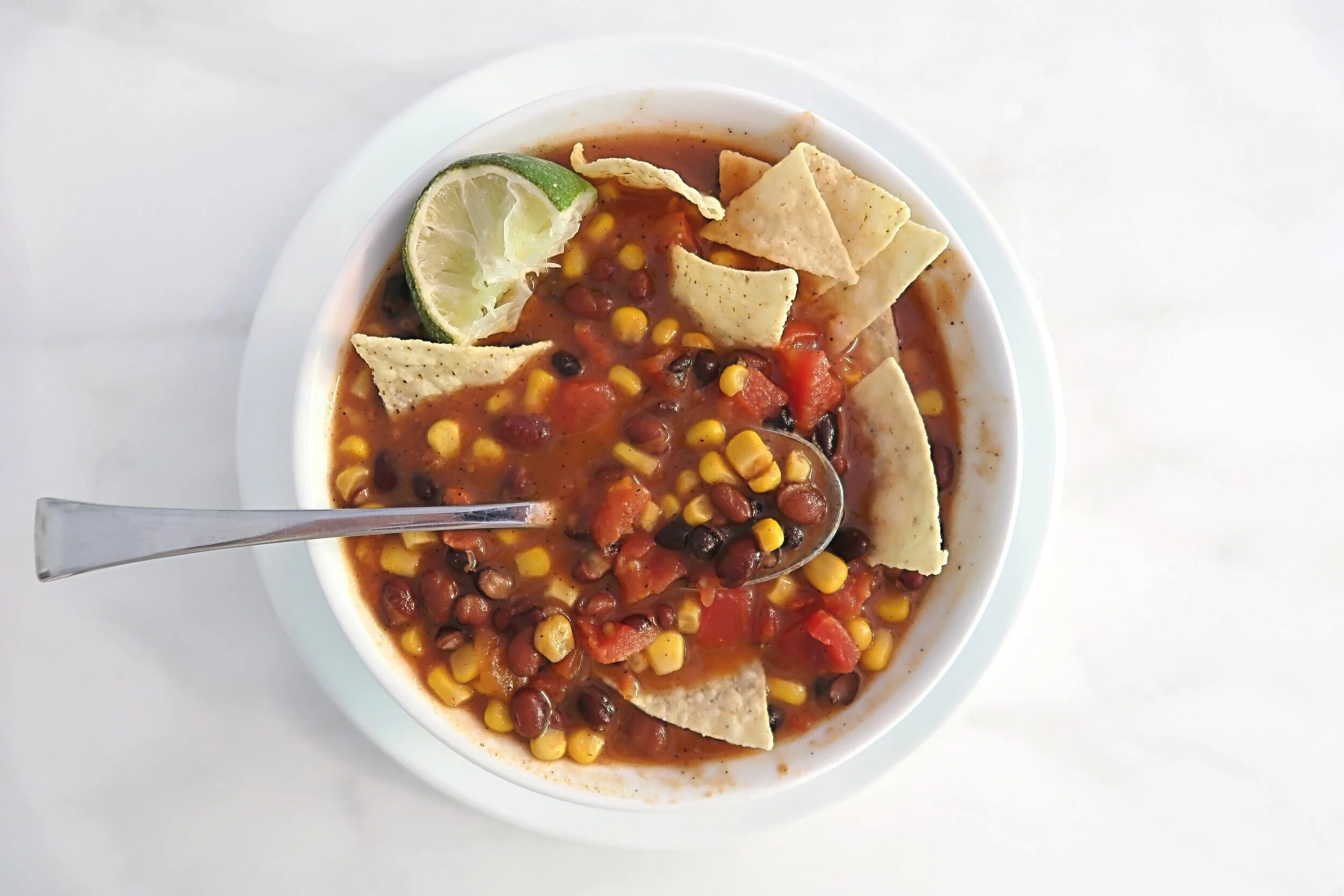 Vegetarian Tortilla Soup