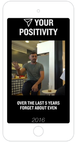 Gary Vee's first videos published to IGTV included repurposed content.