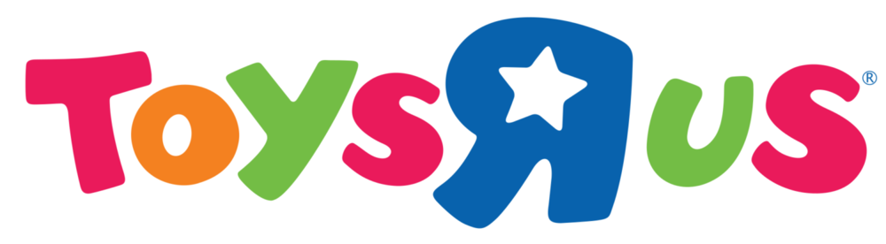 Logo of Toys R Us.