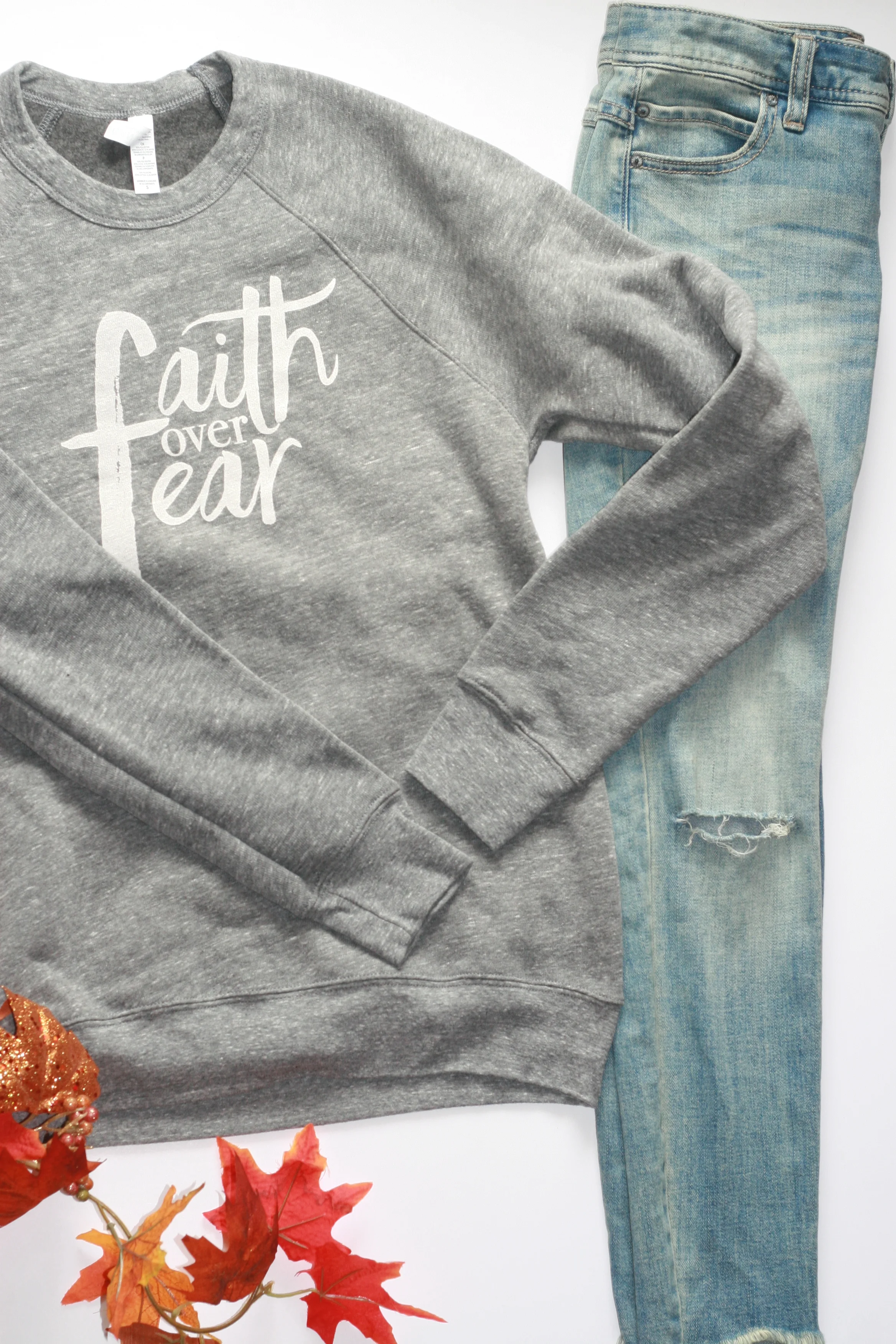 Faith Over Fear Sweater