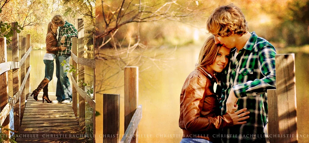  (Can't forget to include a sneak peak at their engagement photos!) 