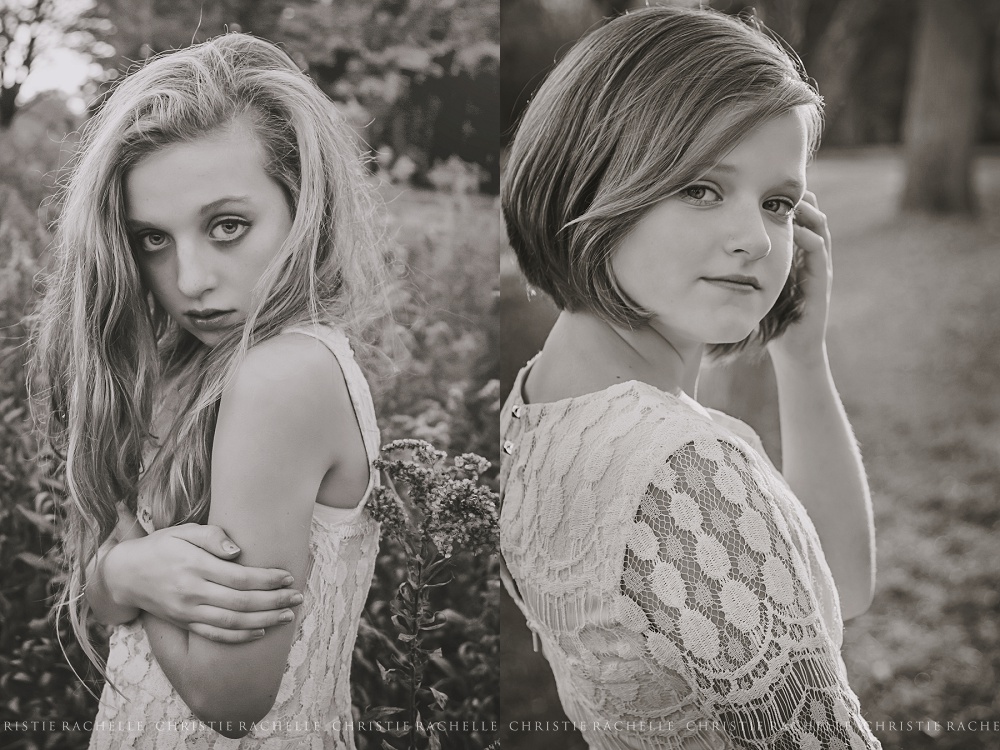 L to R: Lilli and Eleri