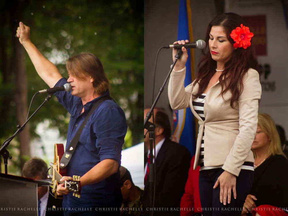  Country Artist and&nbsp;Veteran&nbsp;Rockie Lynn performs 