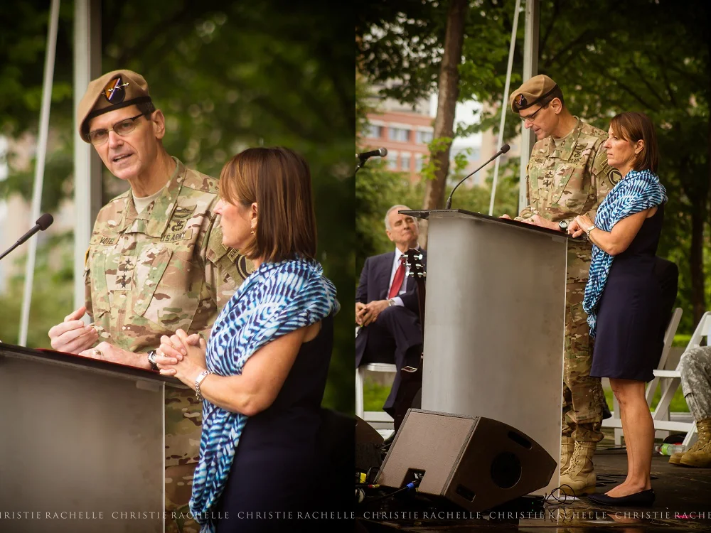  General Joseph L. Votel and wife Michelle Votel, Commanding General U.S. Special Operations Command 
