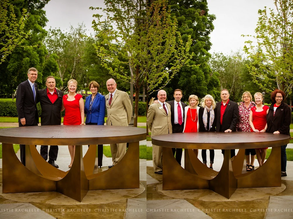  Tribute Leadership Teams meet around the Gold Star Table 