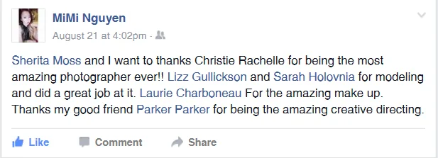 Positive words from the client are always such wonderful things to hear. They were such a fun and talented group. Definitely made my job easy!