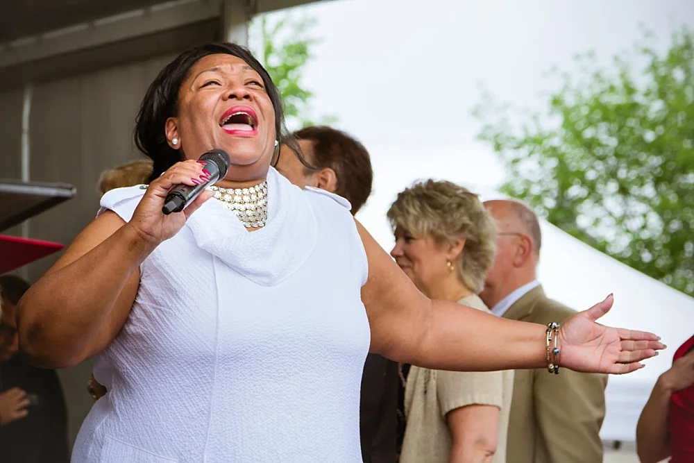NATIONAL ANTHEM PERFORMER, JEARLYN STEELE