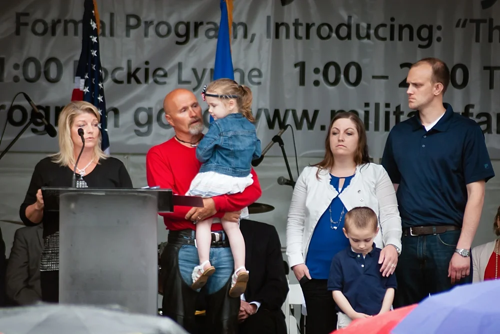 GOLD STAR FAMILY - JIM AND DIANNA BEARDSLEY FAMILY