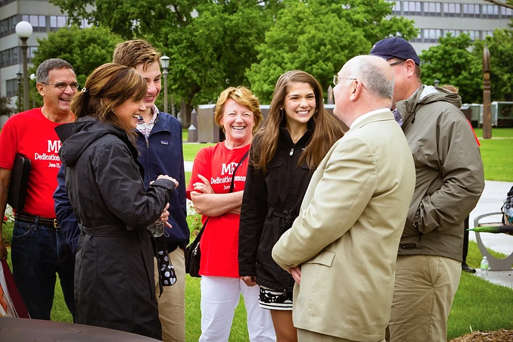 CONNECTING WITH BLUE STAR FAMILIES