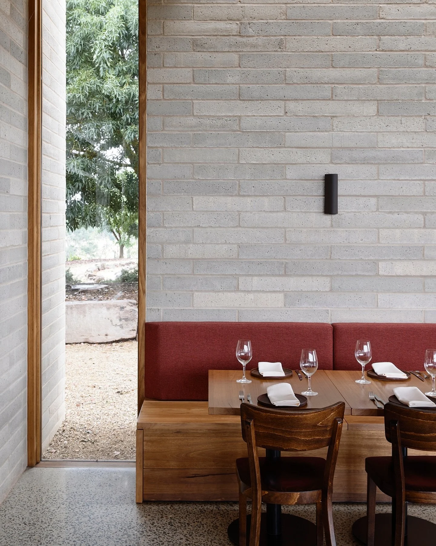Delatite Winery | Bringing together refined materials, thoughtful detailing, and a deep respect for the surrounding landscape.

Delivered by our Easton team, embedded on-site for the duration of the build &mdash; ensuring precision, quality, and exce