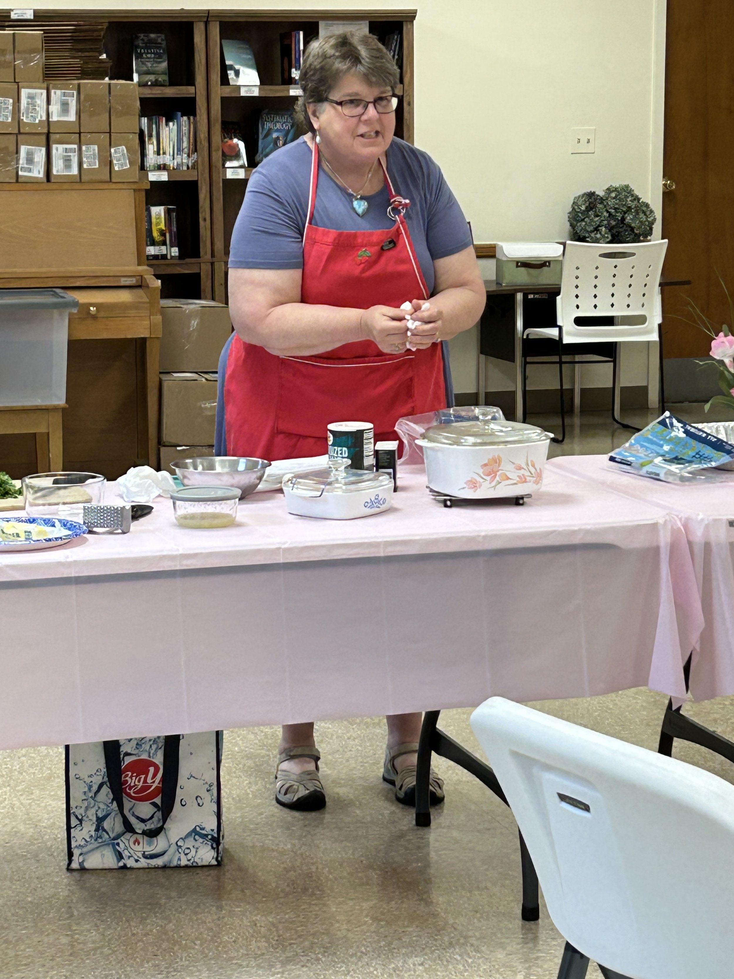 2025 June Ladies Fellowship Cooking Demo Caroline demo.jpg