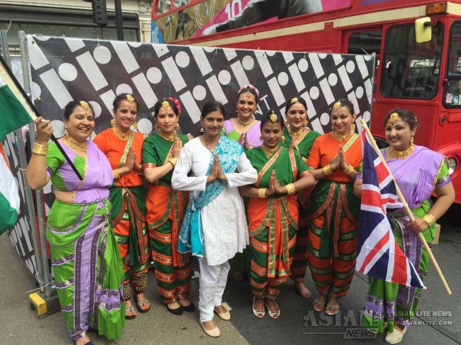 Dawali Dancers in Trafalgar Square