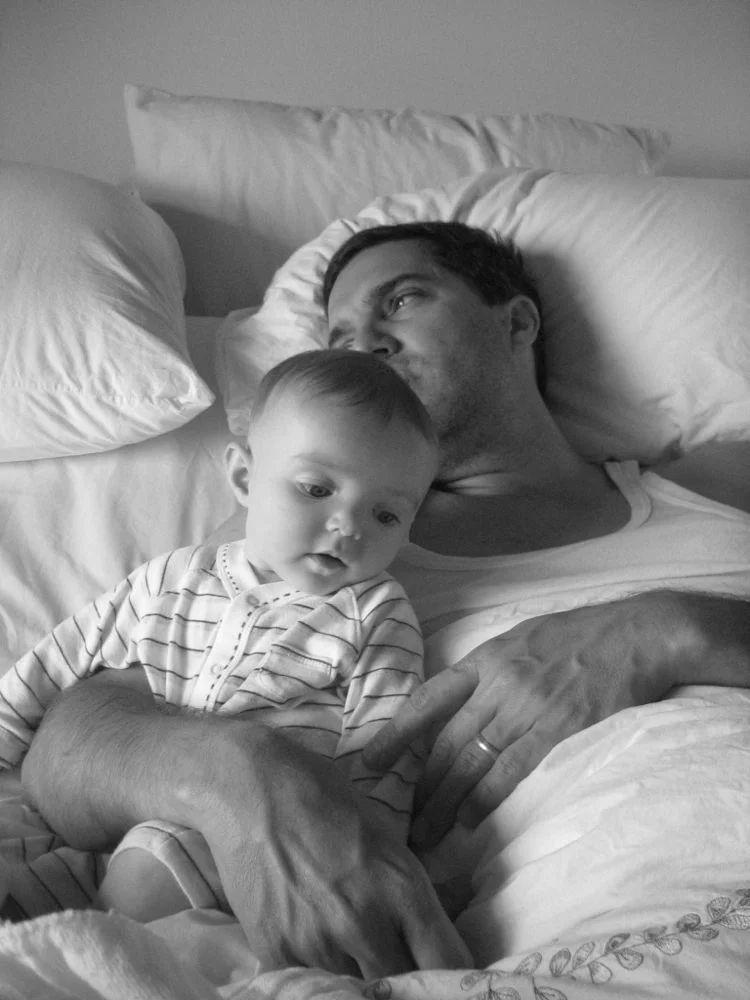 daddy with daughter on his 1st fathers day back in 2007