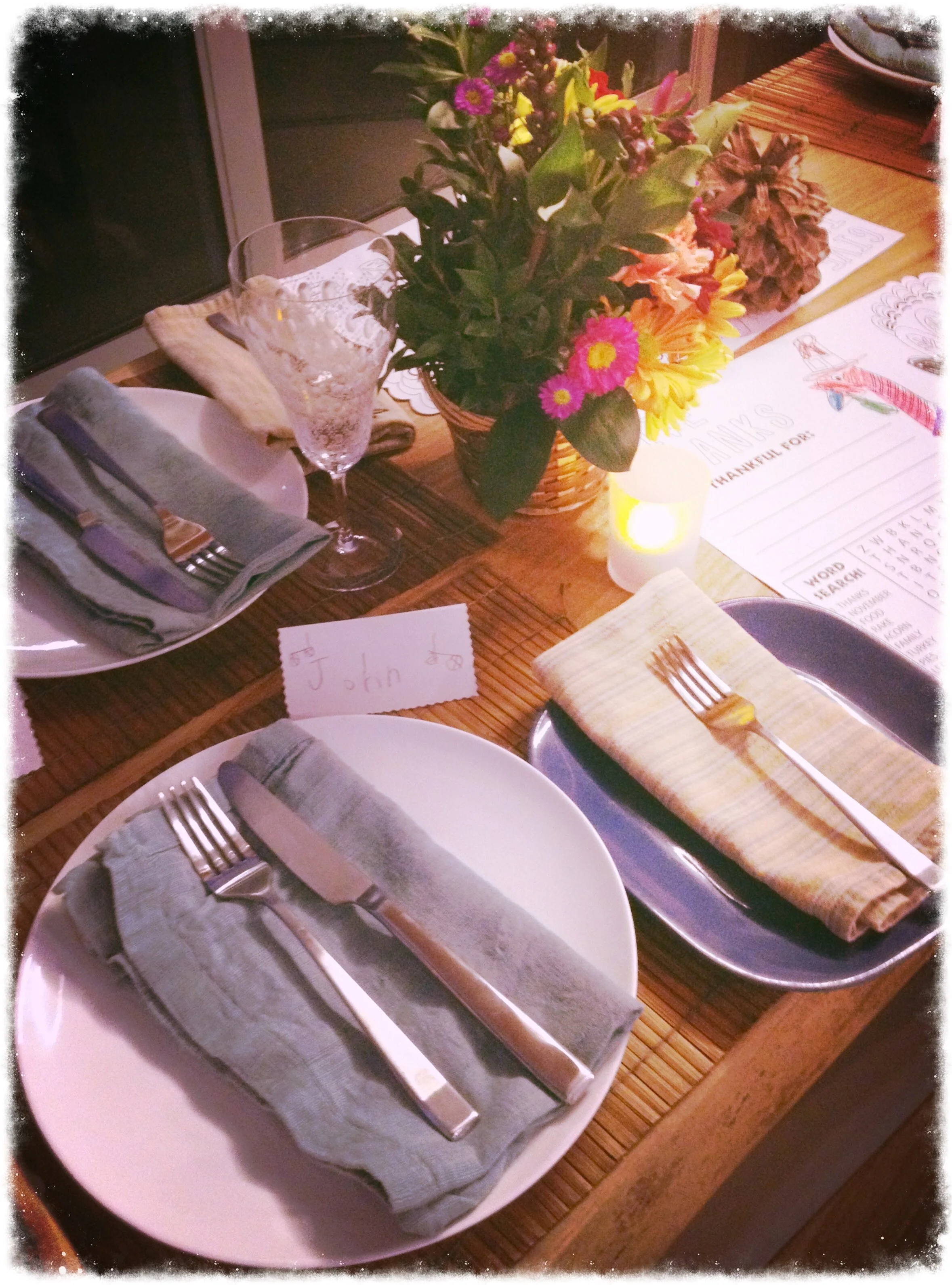 No Longer the Kids at the Thanksgiving Table