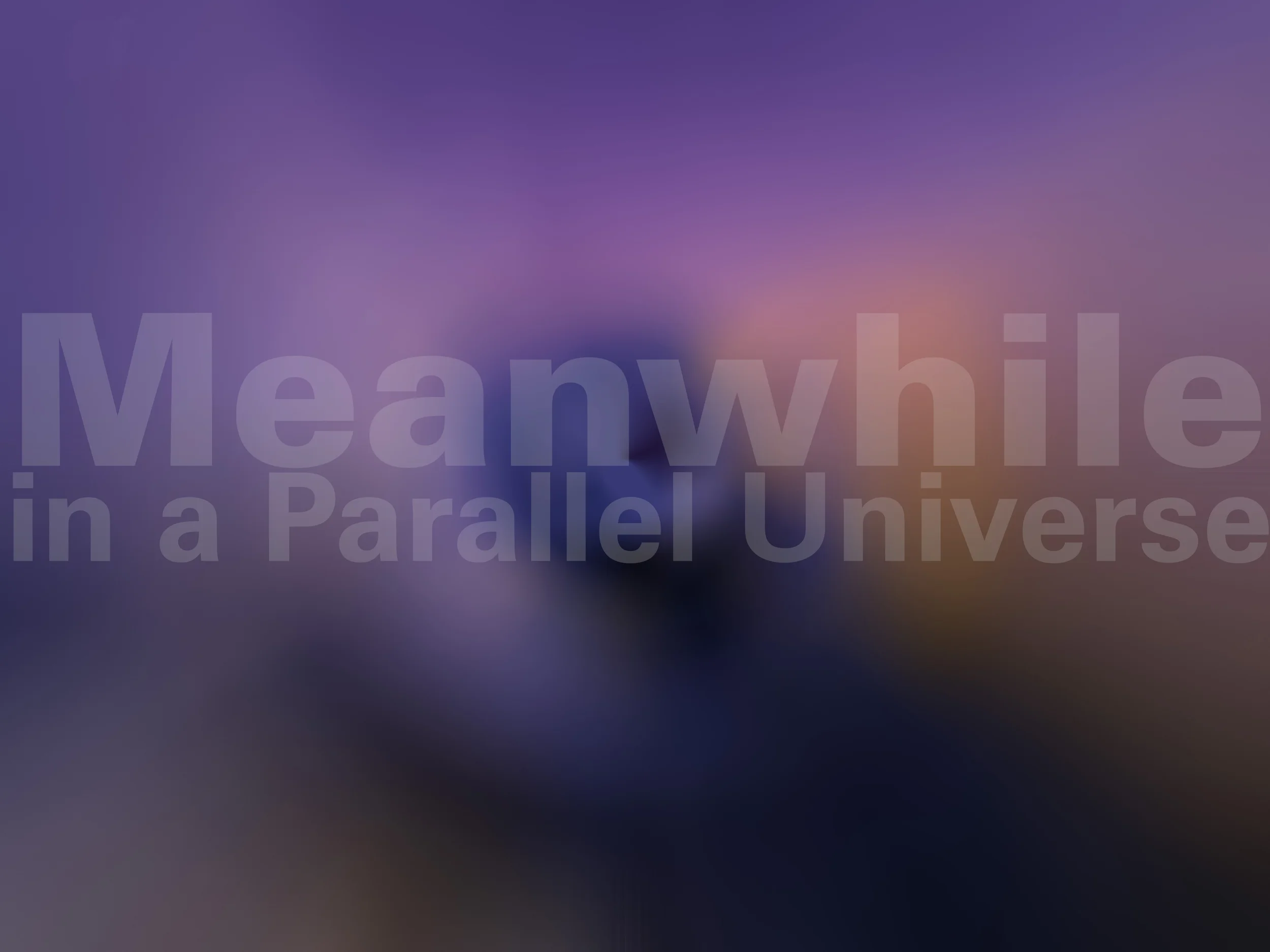 "Meanwhile in a Parallel Universe" completed