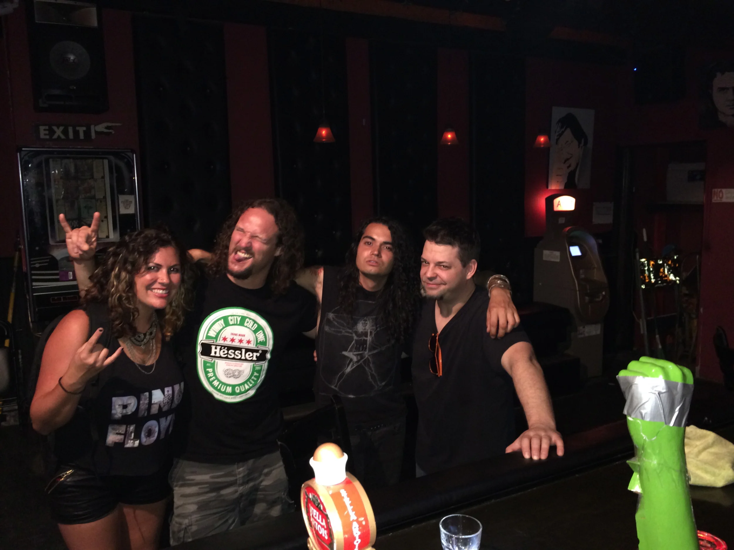With Frankie and Dave at LiveWire