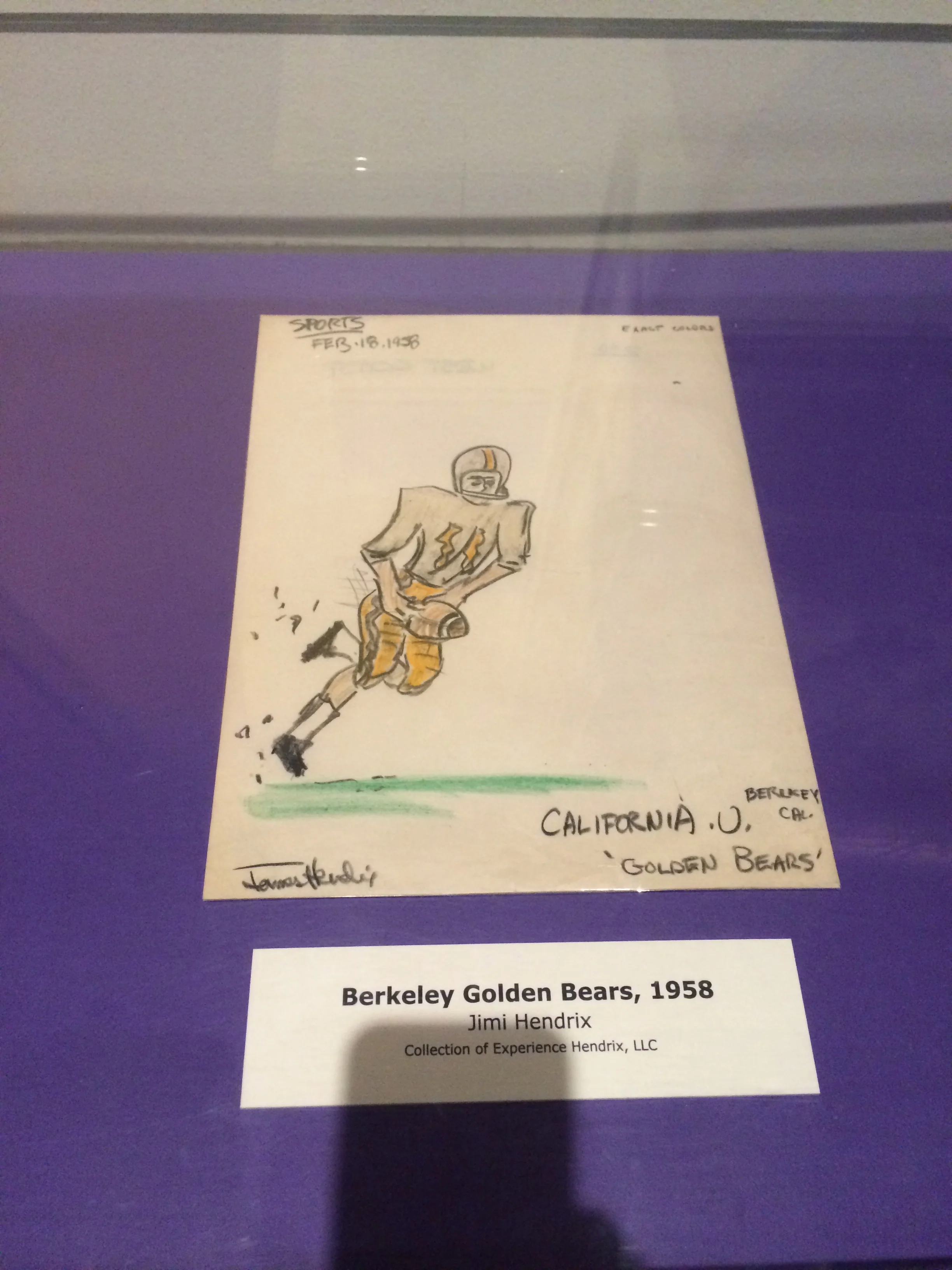 Go Bears! Jimi Hendrix style.