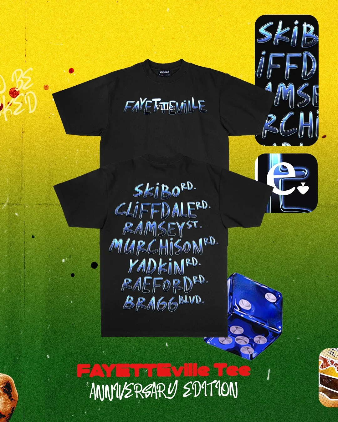 Chrome Fayetteville Tee
