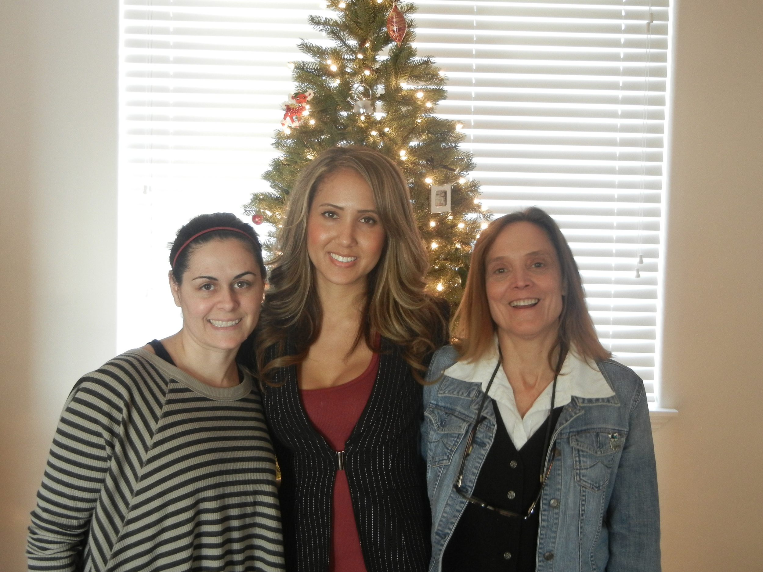 Pictured L to R: Iffy Ibello(My Wife), Kaya Barntsen(Sister/Co-founder), Barbara Barntsen(My Mother)