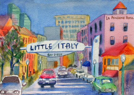 Little Italy, San Diego