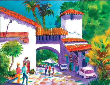 Spanish Village, San Diego