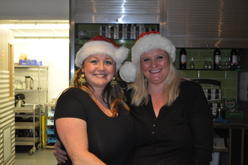 Canteen staff in the spirit