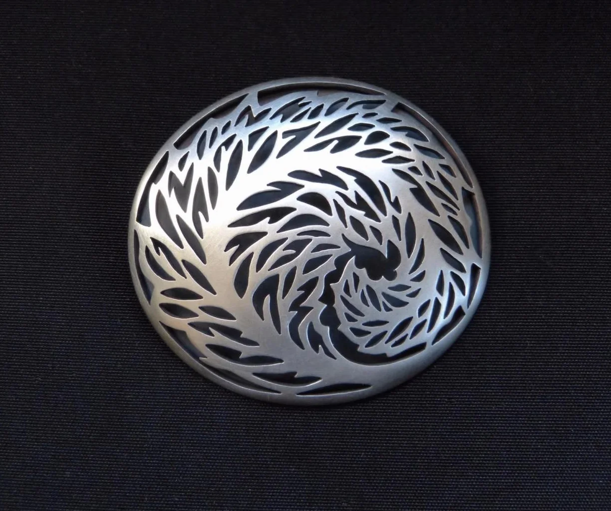 Spiral Leaf Pendant