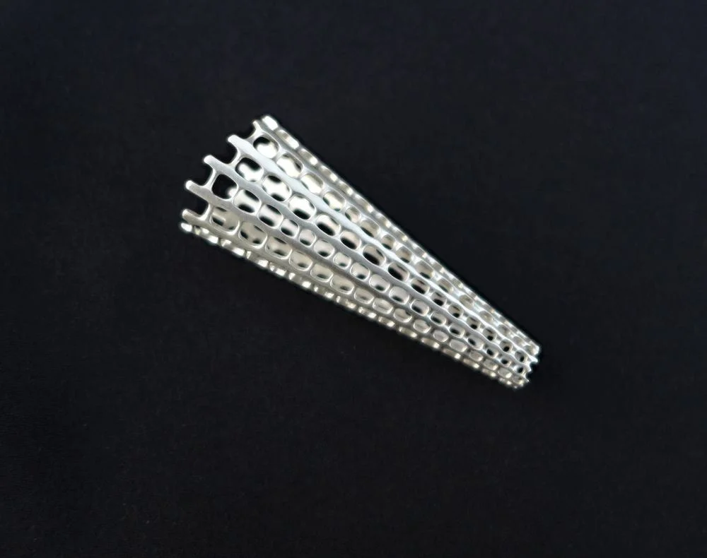 Sterling silver Fabricated, 50mm long