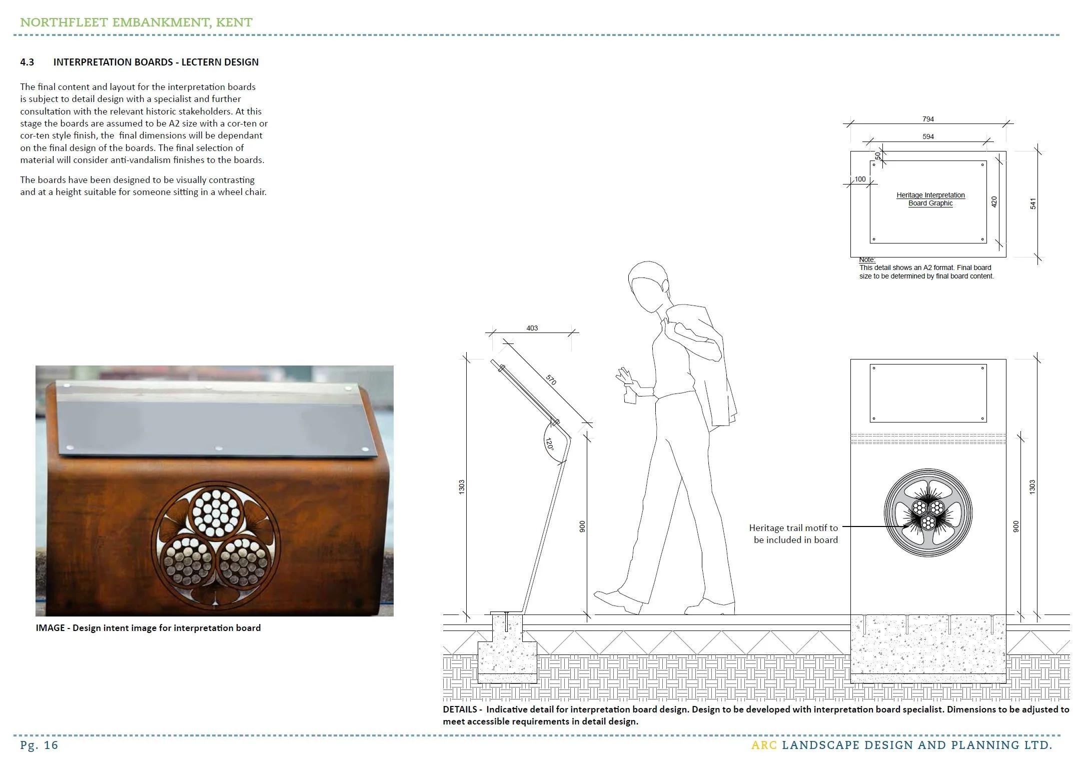 Interpretation Board Design