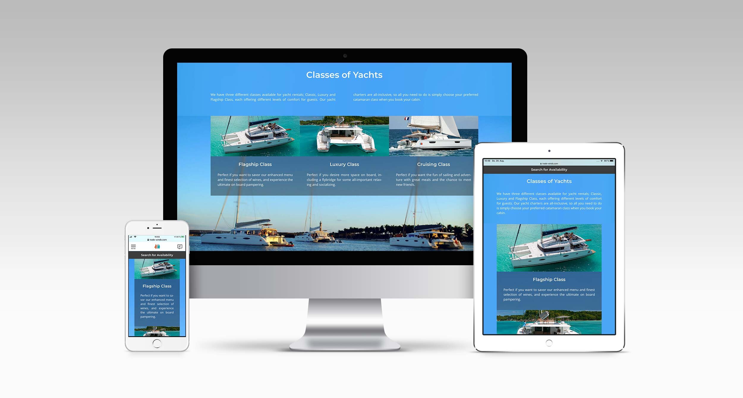 Public website /experience-yacht-charter