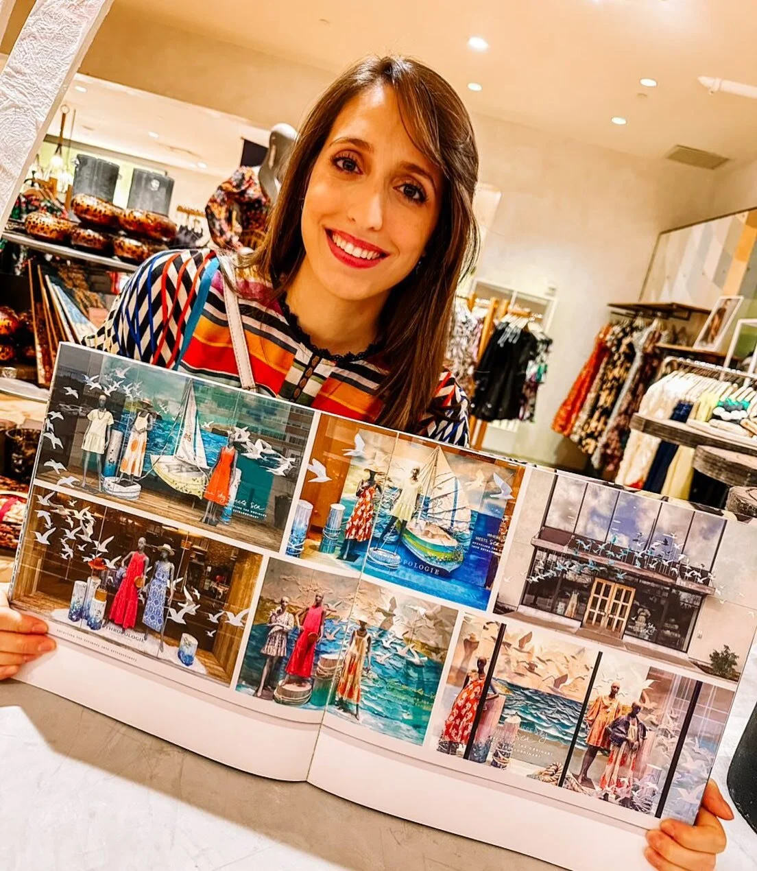 It is truly an honor to have my time at Anthropologie commemorated with a feature of my 2021 Water&rsquo;s Edge Earth Day window in &ldquo;The Art of Anthropologie&rdquo; book. Forever grateful for my time working with this amazing company and all of