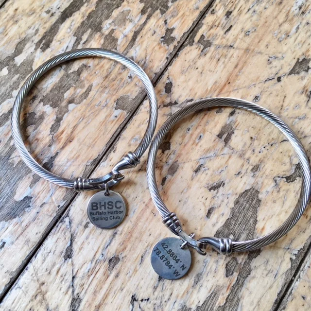 BHSC stainless steel cable bracelet