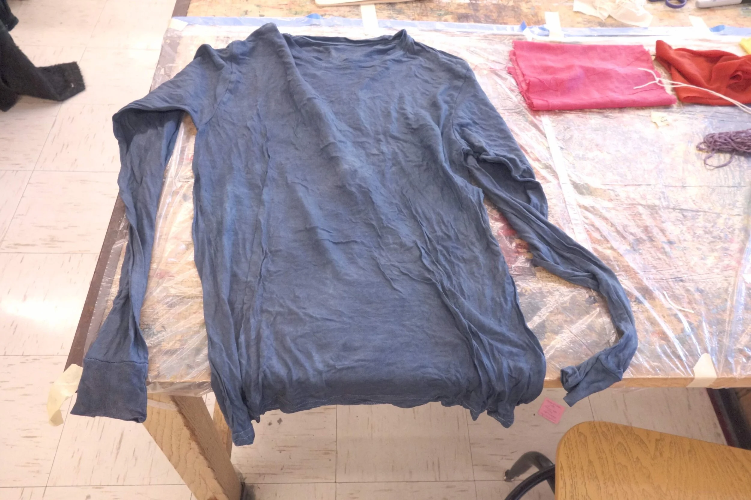 indigo shirt dye(Natural dyeing class).jpg
