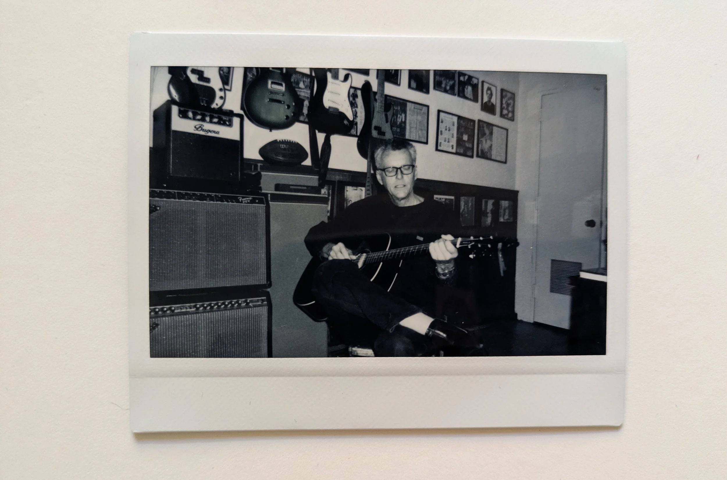 Mark and his guitar