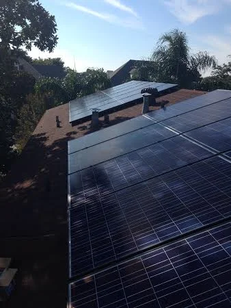 This two story homeowner in Metairie, Louisiana went from paying $400 to $600 per month for electricity to paying $100 to $150 per month by adding Solar Energy to her home. She also was able to use her 2013 state tax refund of $12,500.00 and her IRS 30% tax credit to pay toward the loan. (Call us for more details)
