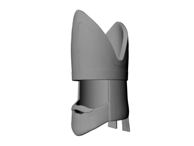 Miter headpiece with beard for Minimates bishop or saint character.