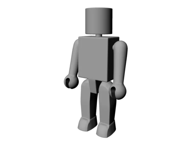 Child accessory figure for custom Minimates.