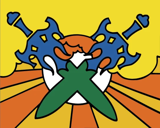  Illustrator used to create scalable vectors for "light" half of the Flag of Grayskull. 