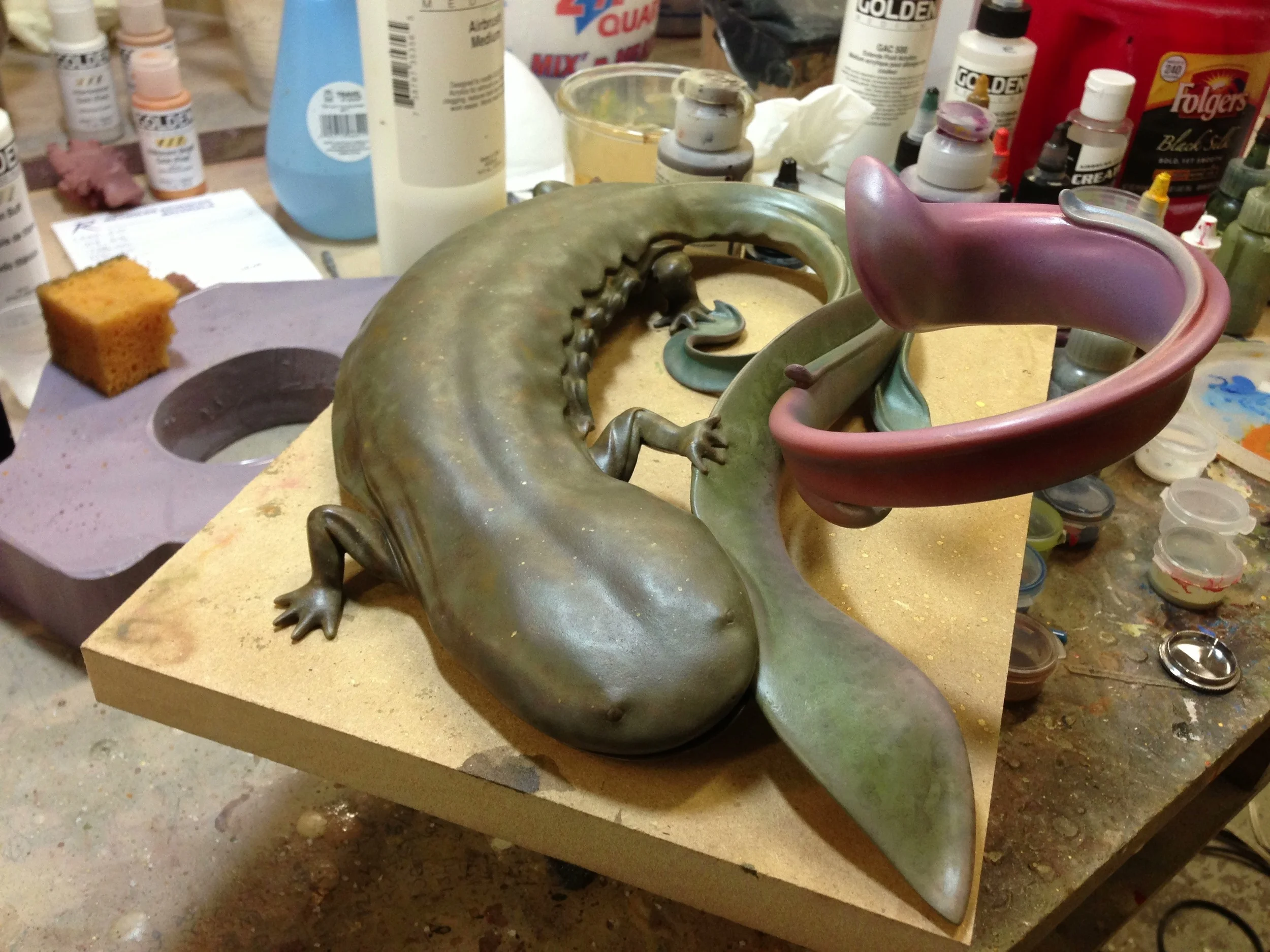 Painting the 3D print