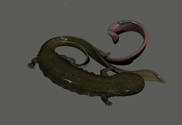 Hellbender textured