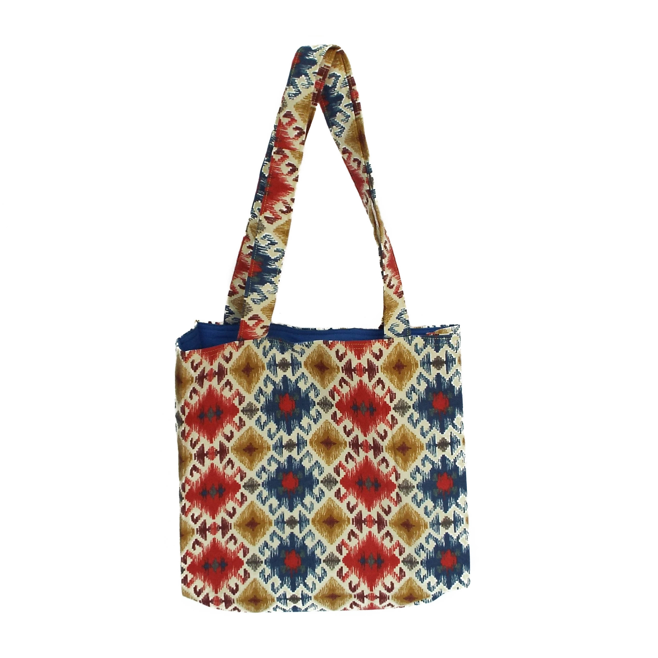 A tote bag made by Khatera. Tote bags can be purchased on The Community Cloth's online store here .