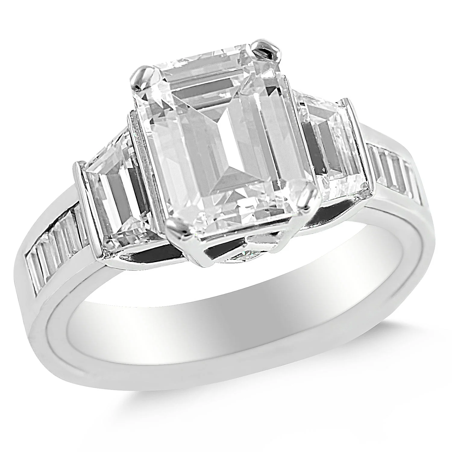 3ct emerald cut diamond