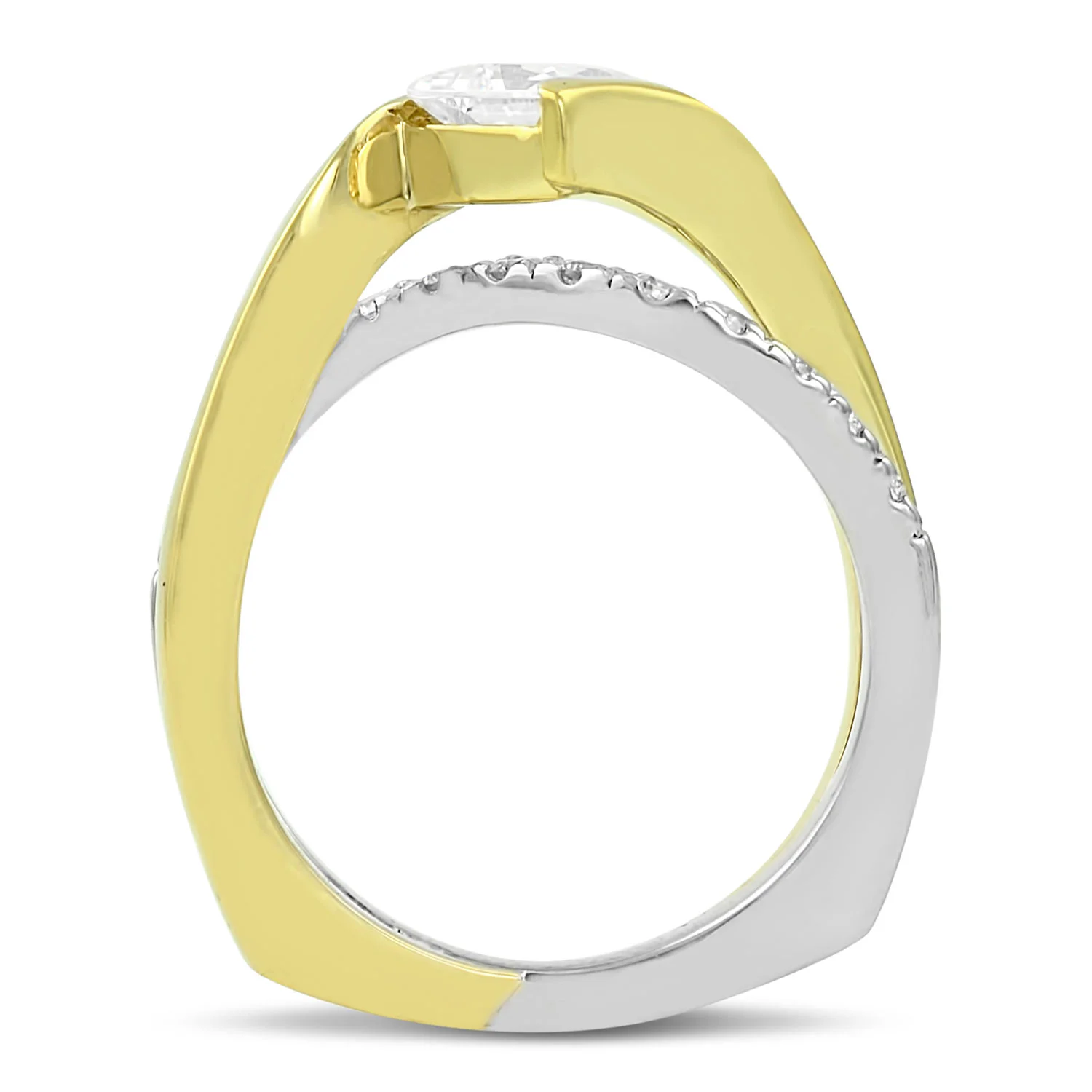 Striking-Modern-Two-Tone-1ct-Princess-Cut-Diamond-Engagement-Ring-2.jpg