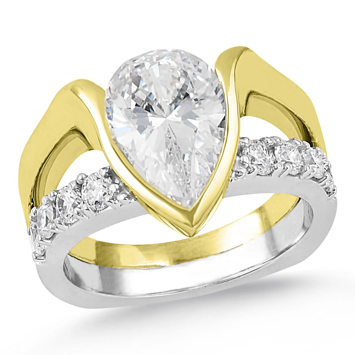 Unforgettable-White-&-Yellow--Gold-3ct-Modern-Pear-Diamond-Engagement-Ring-1.jpg